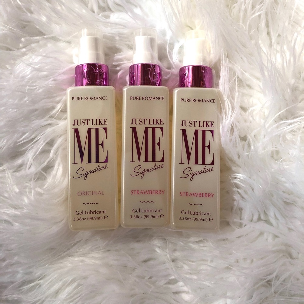 BUNDLE! Pure Romance Just Like Me Gel Lubricant x3